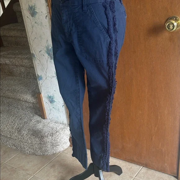 Tory Burch Dark Blue Ankle Jeans - Picture 3 of 5